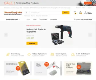 Industrialsupplywala.com(India's leading online store for industrial tools and equipment) Screenshot