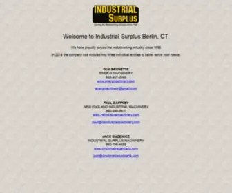 Industrialsurplus.com(Industrial Surplus) Screenshot