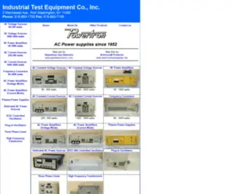 Industrialtest.com(Industrial Test Equipment) Screenshot