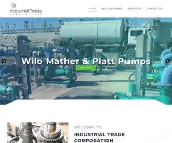 Industrialtradecorp.com(Industrial Trade Corporation) Screenshot