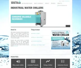 Industrialwaterchiller.com(Industrial Water Chillers) Screenshot