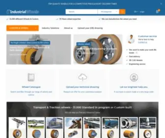 Industrialwheels.com(Industrial Wheels & Castors) Screenshot