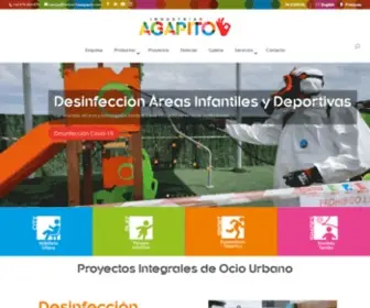 Industriasagapito.com(Fabricante de Juegos Infantiles) Screenshot