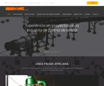 Industriasingenimec.com(Industrias Ingenimec SAS) Screenshot