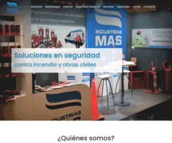 Industriasmas.com.ar(Industrias MAS) Screenshot