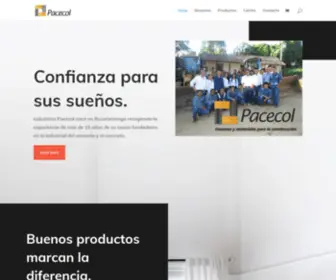 Industriaspacecol.com(Industrias Pacecol) Screenshot