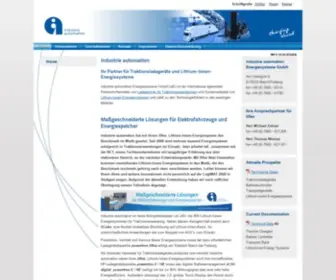 Industrie-Automation.de(Industrie automation Energiesysteme GmbH) Screenshot