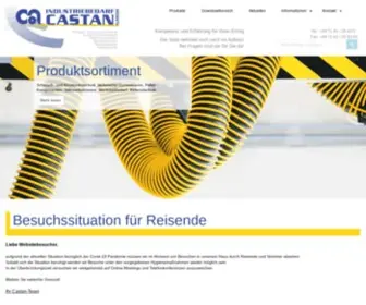 Industriebedarf-Castan.de(Industriebedarf Castan GmbH) Screenshot