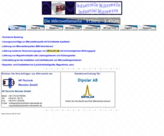 Industrielle-Mikrowelle.de(Industrielle Mikrowelle) Screenshot