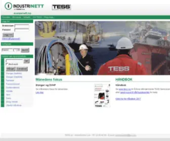 Industrinett.no(Tess) Screenshot