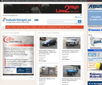 Industritorget.se(Industriförnödenheter) Screenshot
