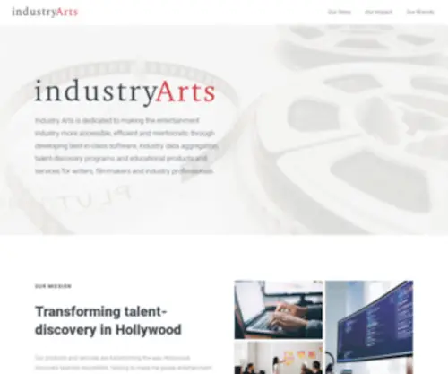 Industry-ARTS.com(Industry Arts) Screenshot