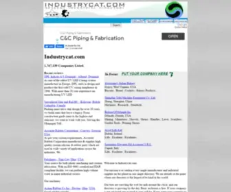 Industrycat.com(Industrial) Screenshot