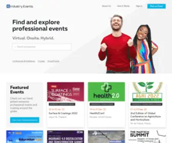 Industryevents.com(Industry Events) Screenshot
