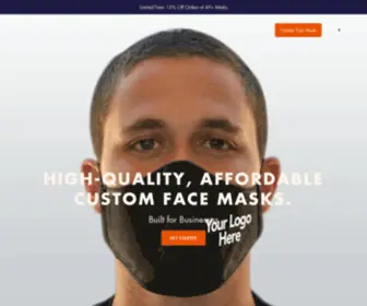 Industryfacemasks.co(Industry Face Masks) Screenshot