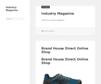 Industrymagazine.com.au(Industry Magazine) Screenshot