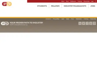 Industrypharmacist.org(Industry Pharmacists Organization) Screenshot