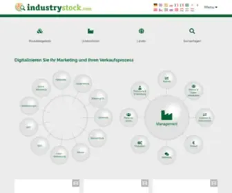 Industrystock.de(Globale B2B Industrie Plattform f) Screenshot