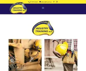 IndustrytrainingqLD.com.au(Industry Training QLD) Screenshot