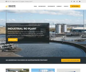 Industrywatersolution.com(Industry Water Solution) Screenshot