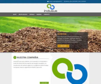 Indusus.cl(Ingeniería y Desarrollo Sustentable) Screenshot
