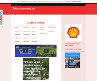 Induswomanwriting.com(Writing for Indian Woman) Screenshot