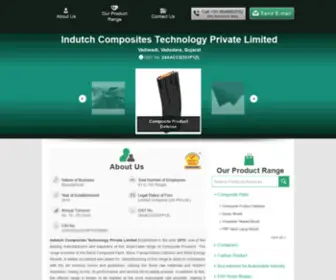 Indutchcomposites.com(Indutch Composites Technology Private Limited) Screenshot