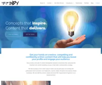 Indy-Consultancy.co.uk(Content Development) Screenshot