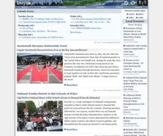Indybay.org(The SF Bay Area Independent Media Center) Screenshot