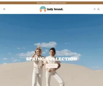 Indybrandclothing.com(Indy Brand Clothing) Screenshot