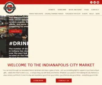 Indycm.com(Indianapolis City Market) Screenshot