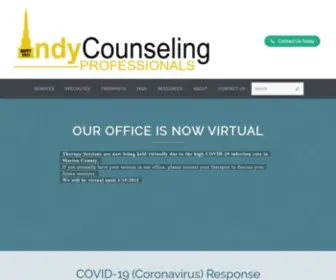 Indycounselingprofessionals.com(Indy Counseling Professionals) Screenshot