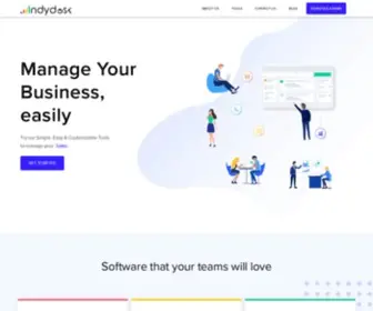 Indydesk.com(Get Indydesk Tools For Your Busieness Today) Screenshot