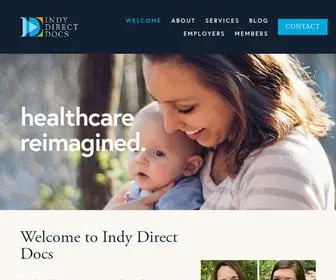 Indydirectdocs.com(Direct Primary Care) Screenshot