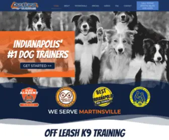 Indydogtrainer.com(Off Leash K9 Training of Indianapolis) Screenshot
