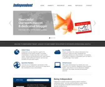Indyfrt.com(Independent Freight International) Screenshot