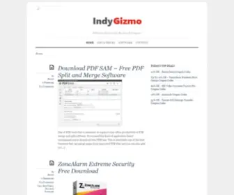 Indygizmo.com(Software Coupon Codes) Screenshot