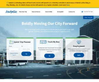 Indygo.net(Boldly Moving Our City Forward) Screenshot