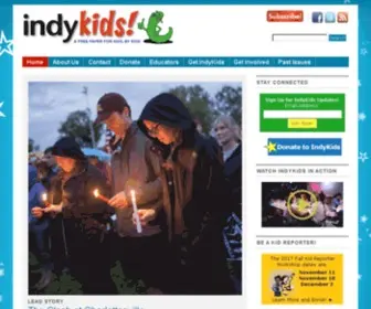Indykids.org(News by kids) Screenshot