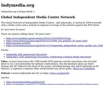 Indymedia.org(Indymedia) Screenshot