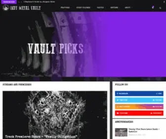 Indymetalvault.com(Indy Metal Vault) Screenshot