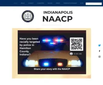 Indynaacp.org(Civil Rights) Screenshot