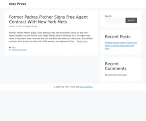 Indypress.org(indypress) Screenshot