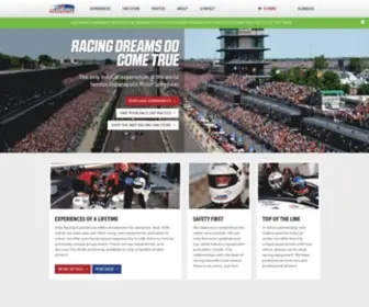 Indyracingexperience.com(Indy Racing Experience) Screenshot