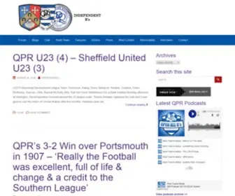 Indyrs.co.uk(News and views on Queens Park Rangers) Screenshot