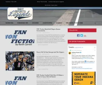 Indysportslegends.com(Indy Sports Legends) Screenshot