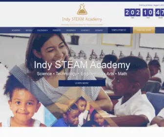 Indysteamacademy.org(Indy STEAM Academy K) Screenshot