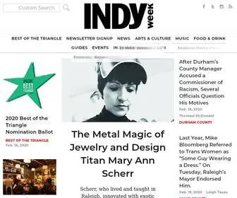 Indyweek.com(INDY Week) Screenshot