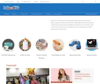 Indywithkids.com(Indy with Kids) Screenshot