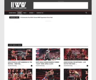 Indyworldwrestling.com(Indy World Wrestling) Screenshot